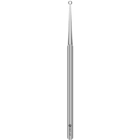 Sklar Sklar Ear Curette 5-3/4 Inch Length Single-ended Solid Round Handle Straight Blunt Round Ring Tip - 96-1011