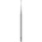 Sklar - Ear Curette 5-3/4 Inch Length Solid Round Handle Medium Tip Straight Blunt Round Ring Tip - 96-1011