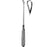 Sklar Sklar Uterine Curette Sims 11 Inch Length Single-ended Hollow Handle with Grooves Size 6, 13 X 23 mm Tip Sharp Teardrop Loop Tip - 90-5426