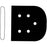 Sklar SklarTip Instrument Tip Protector 1/8 X 1 X 1 Inch, 25 X 3 mm, Black, Vented Tip - 96-1412