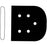 SklarTip - Instrument Tip Protector 1/8 X 1 X 1 Inch, 25 X 3 mm, Black, Vented Tip - 96-1412