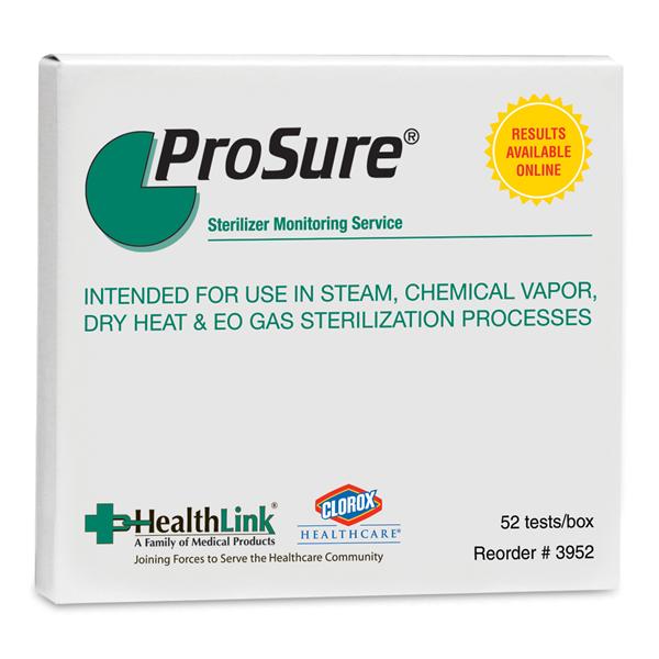 EDML, Biological Monitor Mail In Prosure Kit 52/Bx - 3952