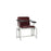 Winco Mfg, Chair Blood Draw Burgundy Steel 450Lb Capacity Ea - 2575-14