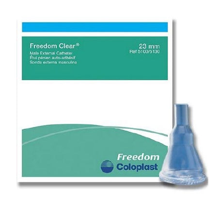 Coloplast Freedom Cath Male External Catheter Self-Adhesive Seal Silicone Small - 5100