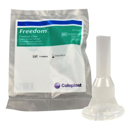 Freedom Cath - Male External Catheter Self-Adhesive Seal Silicone Small - 5100