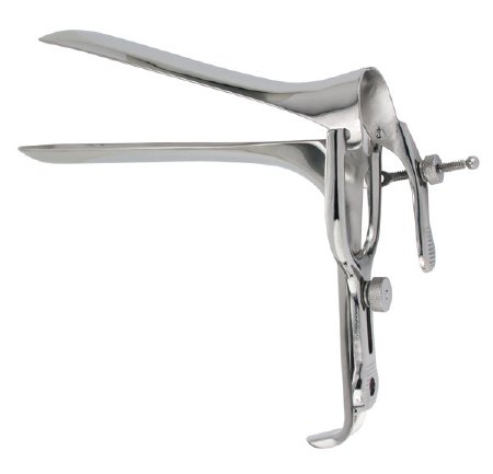 Vantage - Vaginal Speculum Graves NonSterile Floor Grade Stainless Steel X-Large Double Blade Duckbill Reusable Without Light Source Capability - V930-22