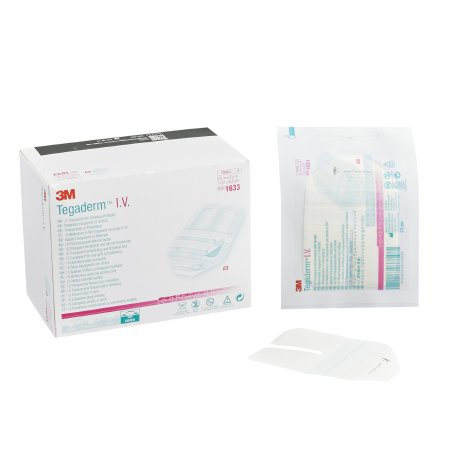 3M Tegaderm - I.V. Dressing Adhesive / Film 2-3/4 X 3-1/4 Inch Sterile - 1633