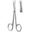 Surgi-OR - Iris Scissors 3-1/2 Inch Length Office Grade Stainless Steel NonSterile Finger Ring Handle Curved Sharp Tip / Sharp Tip - 95-107
