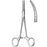 Sklar Surgi-OR Hemostatic Forceps Crile 5-1/2 Inch Mid Grade Stainless Steel NonSterile Ratchet Lock Finger Ring Handle Curved Serrated Tips - 95-452