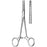 Sklar Surgi-OR Hemostatic Forceps Crile 6-1/4 Inch Mid Grade Stainless Steel NonSterile Ratchet Lock Finger Ring Handle Straight Serrated Tips - 95-458