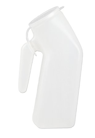Medegen Medical Products LLC Medegen Male Urinal 1 Quart / 946 mL With Cover Single Patient Use - 95
