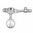 MIC-Key - Gastrostomy Feeding Tube Kit 14 Fr. 2.5 cm Tube Silicone Sterile - 0120-14-2.5