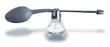 Drive Medical Atomizer 1 oz. Glass Bottle, Metal Top with Plastisol Bulb, Adjustable Swivel Tip, Vented Nasal Guard - 15-RD