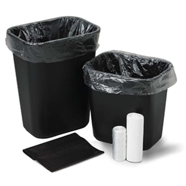 Medegen Medical Products, Bag Trash 56Gal Hdpe 22Mic Flat Pack 43X48" Black 150/Ca - 29-25
