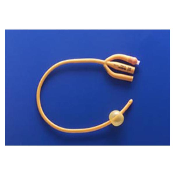 Teleflex Catheter Foley Gold 22Fr 30Cc Straight Tip Silicone Coated 3-Way 16" 10/Bx - 183430220