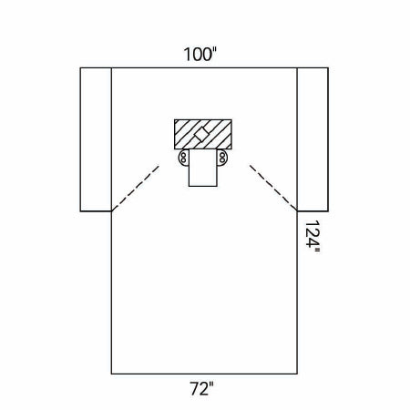 O&M Halyard Inc EENT Drape Thyroid Drape 100 W X 72 W X 124 L Inch Sterile - 89258