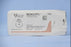 J & J Healthcare Systems Monocryl Suture with Needle Absorbable Uncoated Violet Suture Monofilament Poliglecaprone Size 3-0 27 Inch Suture 1-Needle 26 mm Length 5/8 Circle Taper Point Needle - Y604H