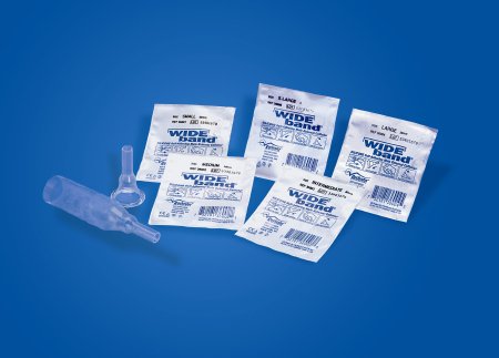 Wide Band - Male External Catheter Self-Adhesive Band Silicone X-Large - 36105