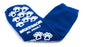 McKesson McKesson Terries Slipper Socks Adult X-Large Royal Blue Above the Ankle - 40-3816