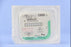 Nurolon - Suture with Needle Nonabsorbable Coated Black Suture Braided Nylon Size 2 - 0 18 Inch Suture 1-Needle 22 mm Length 1/2 Circle Taper Point Needle - C502D