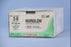 J & J Healthcare Systems Nurolon Suture with Needle Nonabsorbable Coated Black Suture Braided Nylon Size 2-0 18 Inch Suture 1-Needle 26 mm Length 1/2 Circle Reverse Cutting Needle - C575D