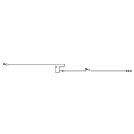 Becton Dickinson MedSystem III Half Set 20 Drops / mL Drip Rate 86 Inch 1 Port - 28117E