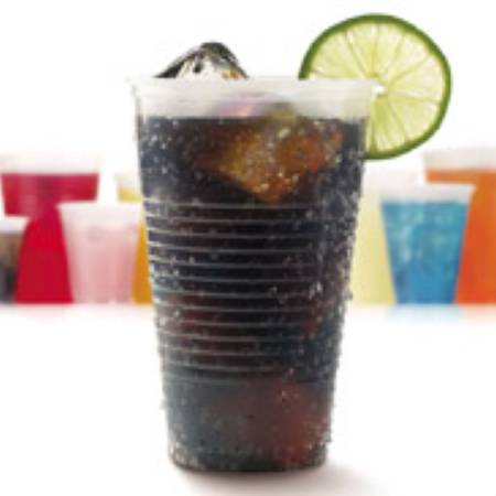 Saalfeld Redistribution Fabri-Kal Drinking Cup 3.5 oz. Translucent Plastic Disposable - 9500019