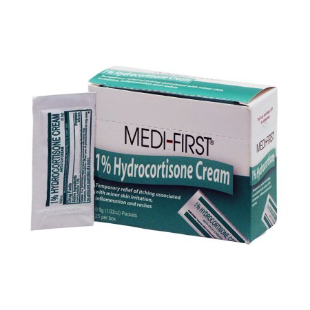 Medique Products - Itch Relief 1% Strength Cream 1/32 oz. Individual Packet - 21173