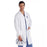 White Swan Uniform. Lab Coat 65% Polyester / 35% Cotton Meta Fundamentals Mens White 3X Large 38" Ea - 15112-011-3X