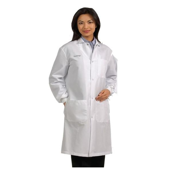 Fashion Seal Lab Coat 80% Polyester / 20% Cotton Unisex White Medium 41 In Ea - 439-M