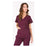 koi Design Shirt Scrub 137 Katelyn Womens Small Merlot Ea - 137-48-S