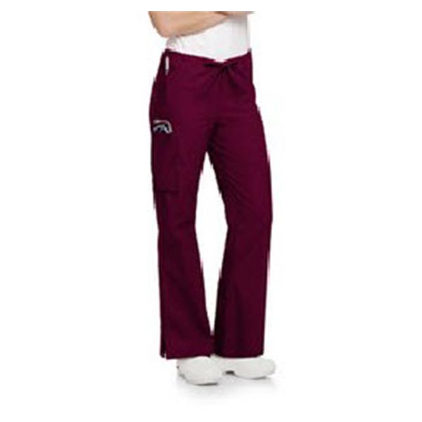Landau Uniforms Pant Scrub Womens Large Wine Ea - 8355-RWP-L