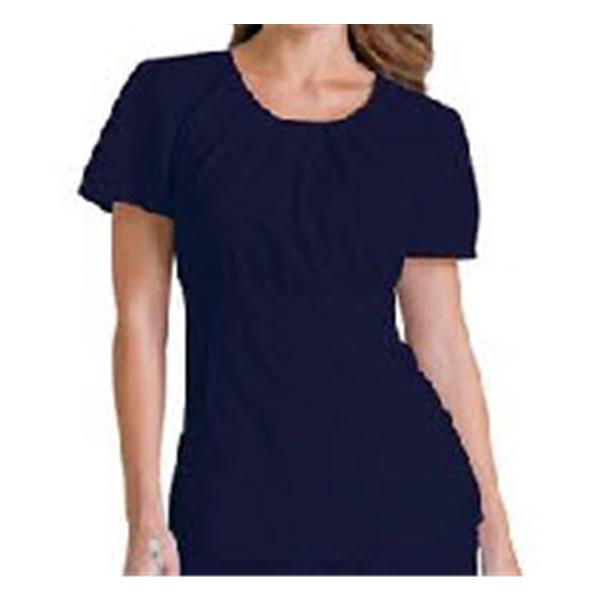 Landau Uniforms Shirt Scrub Womens 2X Large Navy Ea - 8418-BNP-2XL