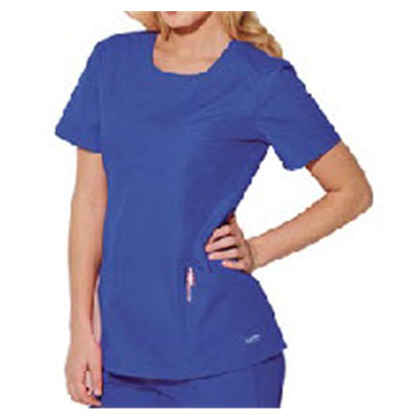 Landau Uniforms Shirt Scrub Womens Small Hunter Green Ea - 8162-GHPA-S