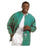 Fashion Seal Jacket Warm-Up 65% Polyester / 35% Cotton Unisex Jade Green Small 2 Pockets Ea - 7671-S