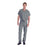 Landau Uniforms Pant Scrub Poly/Ctn Unsx Stl Gry Sm Rvrsbl 2Pckt Ea - 7602-STP-S