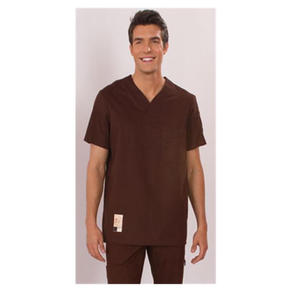 Koi by Kathy Peterson Pant Scrub 601 Mens Small Tall Espresso Ea - 601T-52-S
