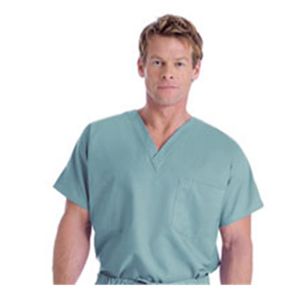 Landau Uniforms Shirt Scrub 7502 Unisex X-Small Seaspray Ea - 7502-MIP-XS