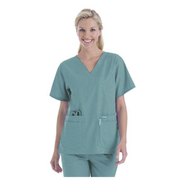 Landau Uniforms Shirt Scrub 8219 Womens X-Small Seaspray Ea - 8219-MIP-XS
