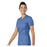 Landau Uniforms Shirt Scrub 70224 Faux Wrap Womens 2X Large Ceil Blue Ea - 70224-BCP-2X