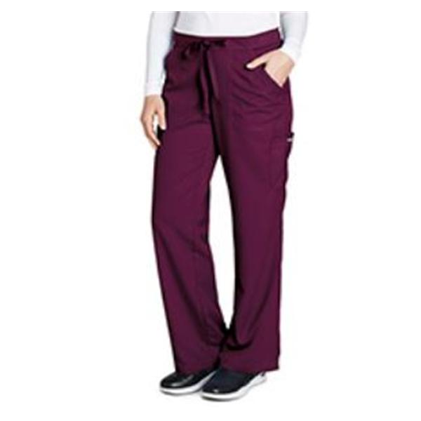 Grey's Anatomy (TM) Pant Scrub 4245 Womens X-Small Wine Ea - 4245-65-XS