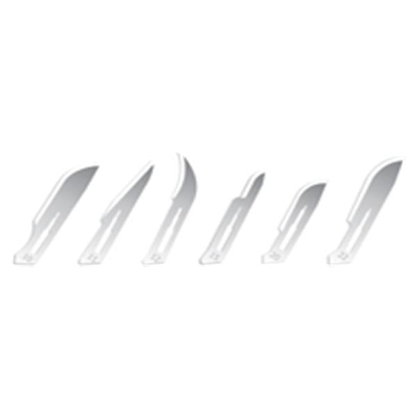 Exel International Blade Surgical Exel #10 Stainless Steel Sterile Disposable 100/Bx - 29500