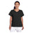 Urbane (TM) Shirt Scrub Urbane 9577 Sophie Crossover Womens 2X Large Black Each - 9577-BKAH-2X