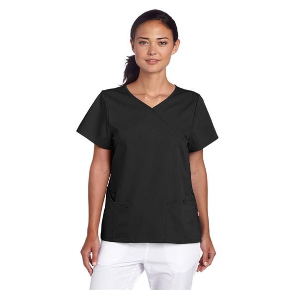 Urbane (TM) Shirt Scrub Urbane 9577 Sophie Crossover Womens 3X Large Black Each - 9577-BKAH-3X