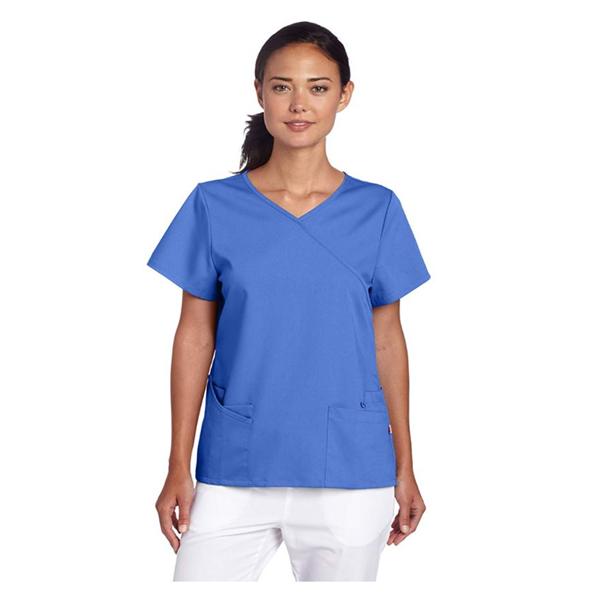 Urbane (TM) Shirt Scrub Urbane 9577 Sophie Crossover Womens 3X Large Royal Blue Each - 9577-BEAH-3X