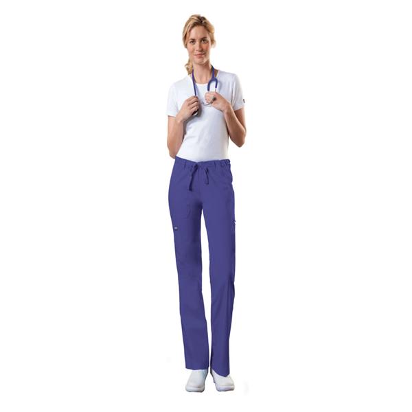 Cherokee Workwear Pant Scrub 4020 Womens Medium Tall Grape Ea - 4020T-GRPW-M