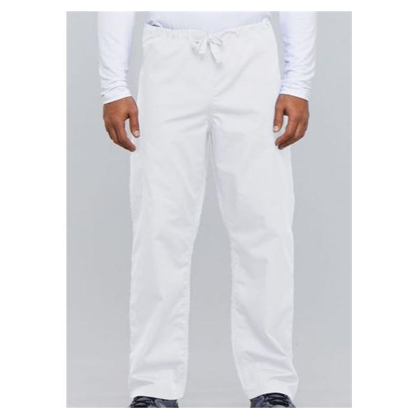 Cherokee Workwear Pant Scrub Cherokee 4100 Unisex Medium White Ea - 4100-WHTW-M