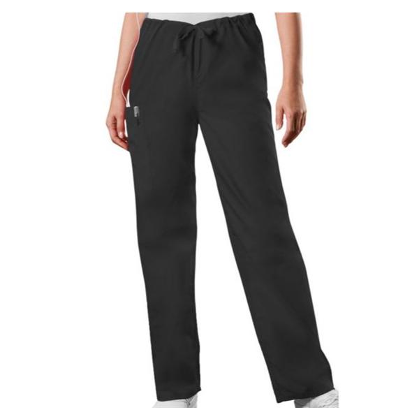 Cherokee Workwear Pant Scrub Cherokee 4100 Unisex Small Short Black Ea - 4100S-BLKW-S