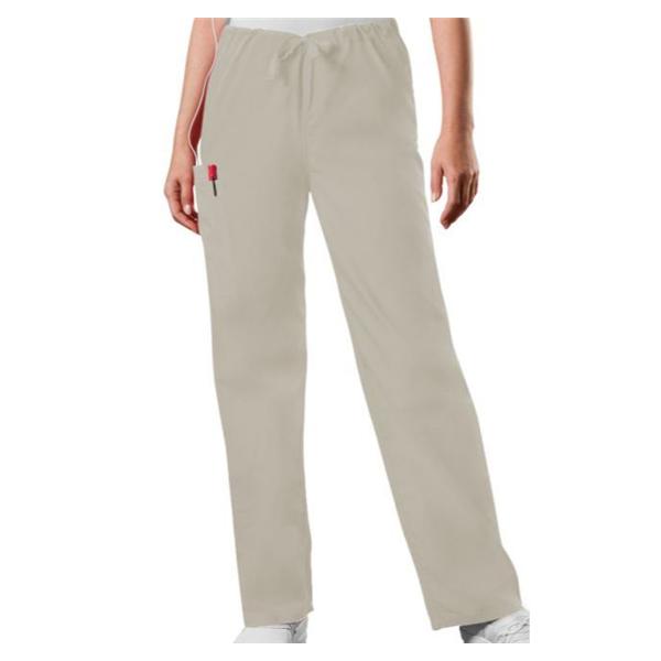 Cherokee Workwear Pant Scrub Cherokee 4100 Unisex 3X Large Short Khaki Ea - 4100S-KHKW3X