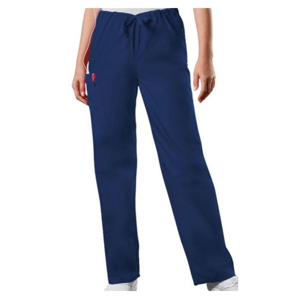 Cherokee Workwear Pant Scrub Cherokee 4100 Unisex Small Short Navy Ea - 4100S-NAVW-S